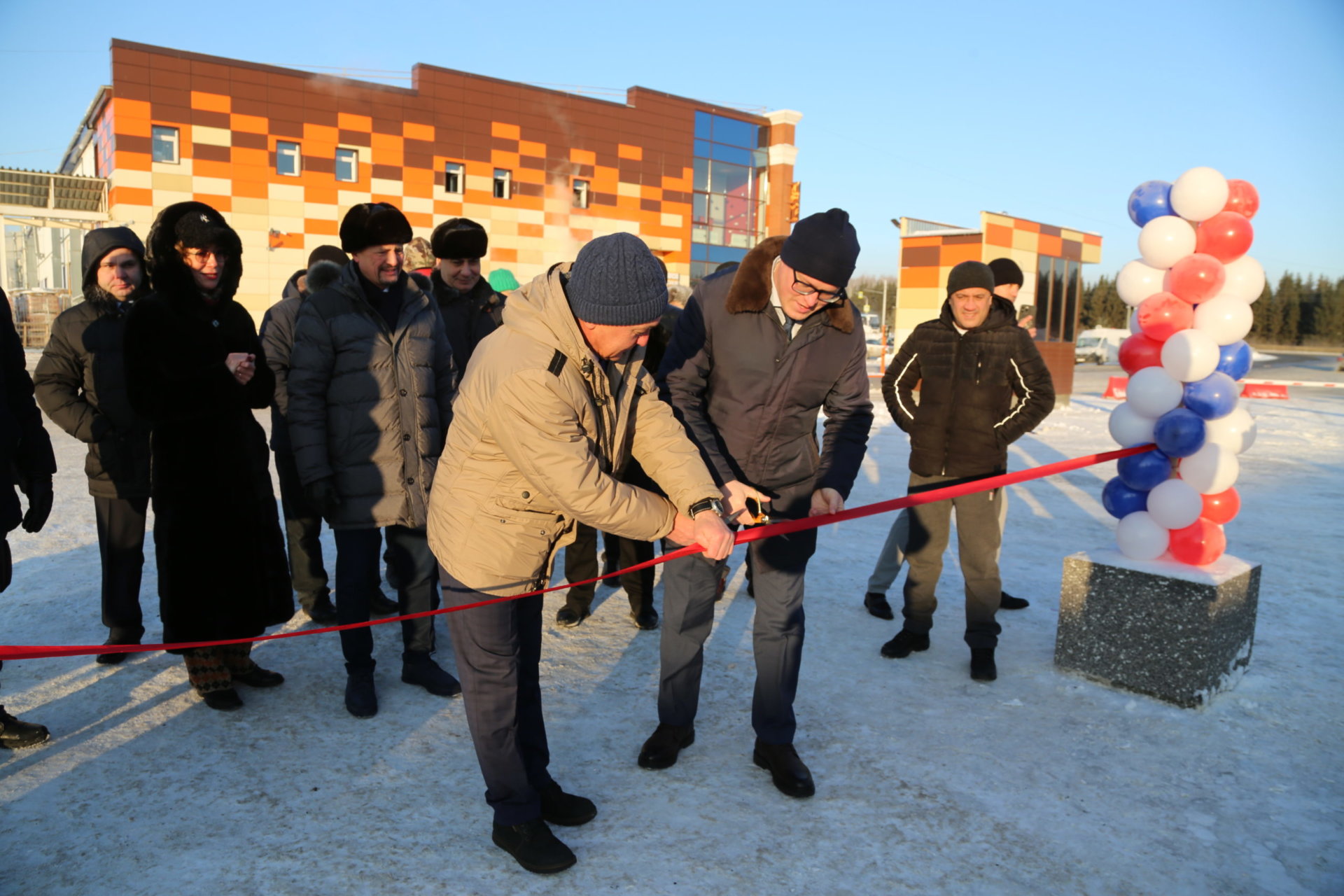 Новые современные павильоны открылись на территории Агропарка «Евразия» в городе Уфа